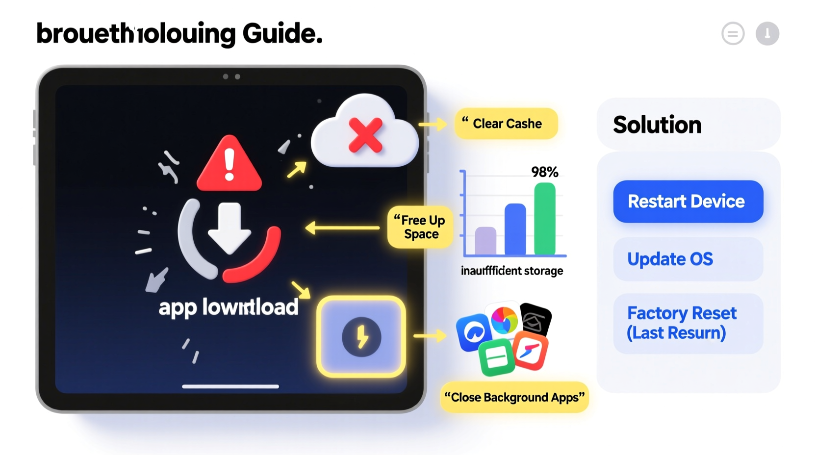 why does my tablet freeze when downloading apps software traps and fixes
