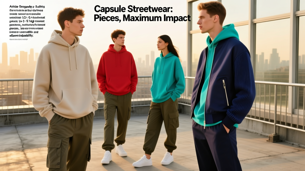 Capsule Streetwear: Minimal Pieces, Maximum Impact