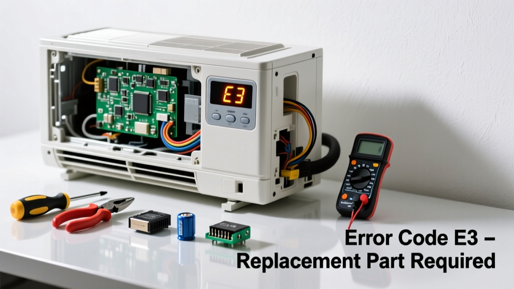 Mini Split Error Code Means Replacement Part Needed
