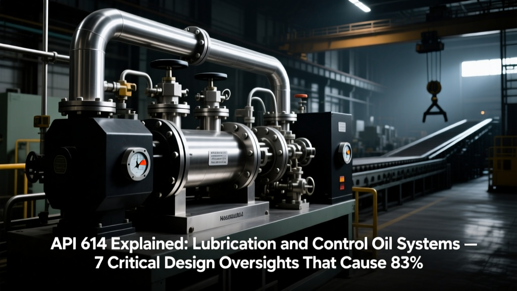 API 614 Lubrication & Control Oil: Fix 7 Design Flaws