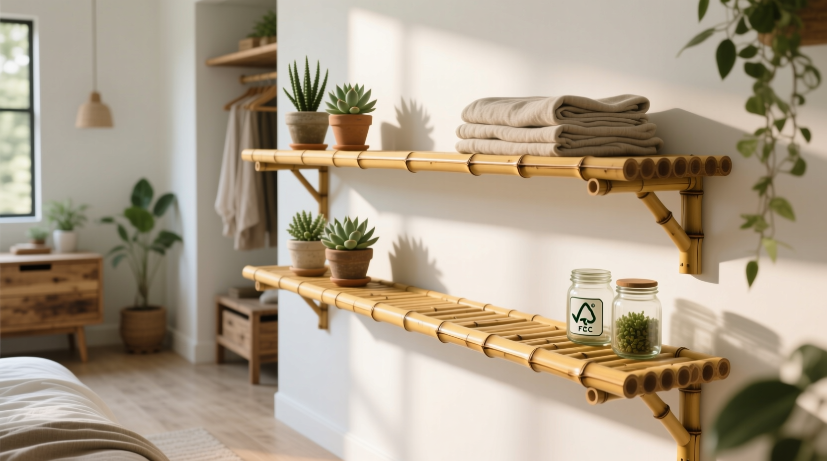 bamboo closet shelving sustainable or greenwashing