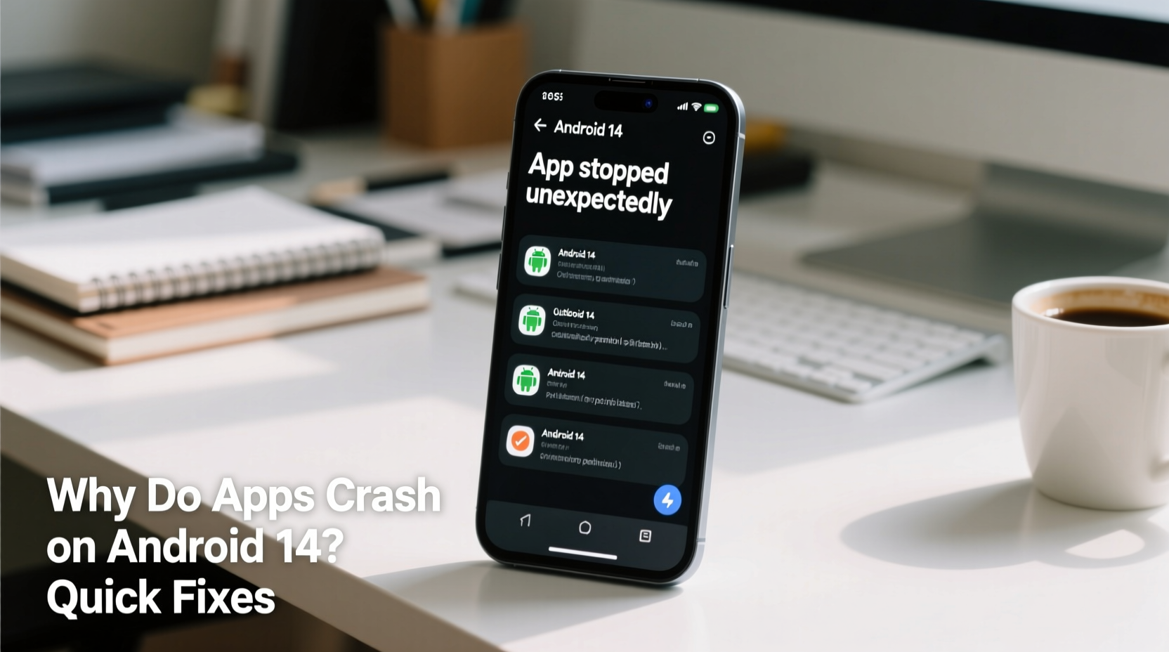 why do some apps keep crashing on android 14 quick troubleshooting tips