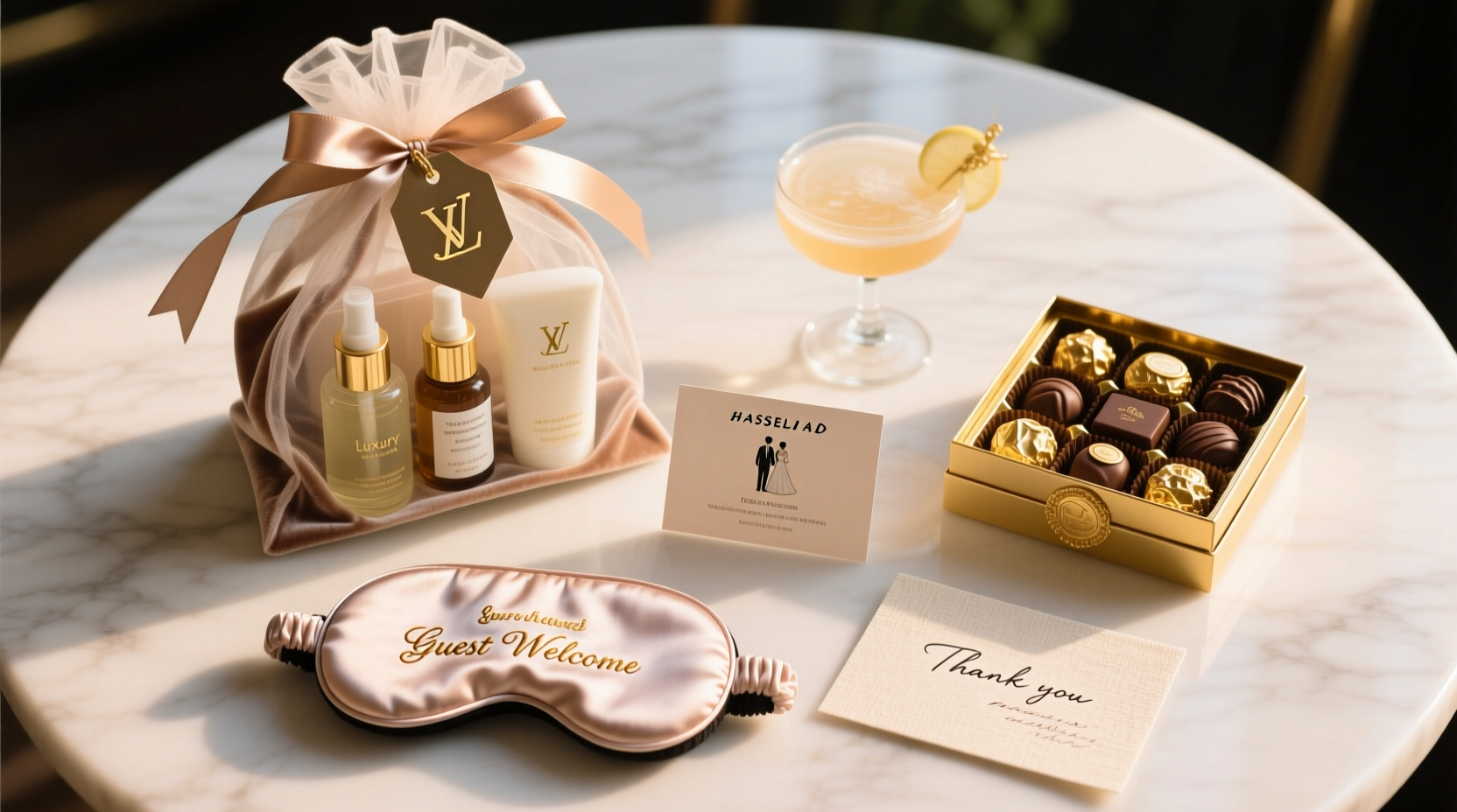 what to put in hotel gift bags for wedding guests