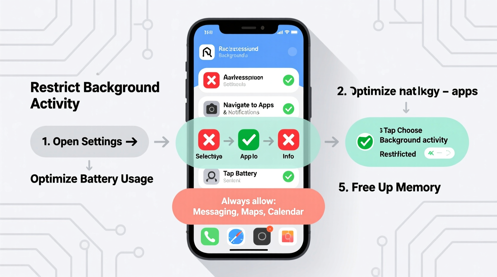 how to stop apps from running in the background unnecessarily