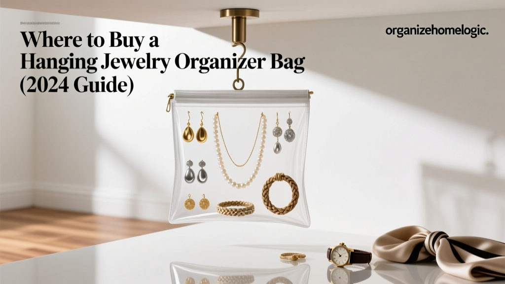 Where to Buy a Hanging Jewelry Organizer Bag (2024 Guide)