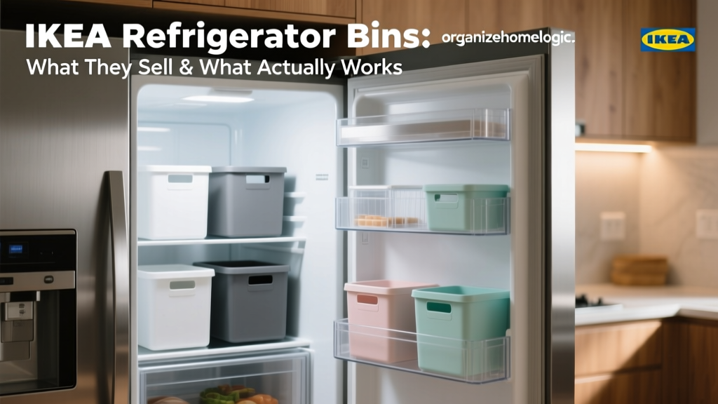 IKEA Refrigerator Bins: What They Sell & What Actually Works