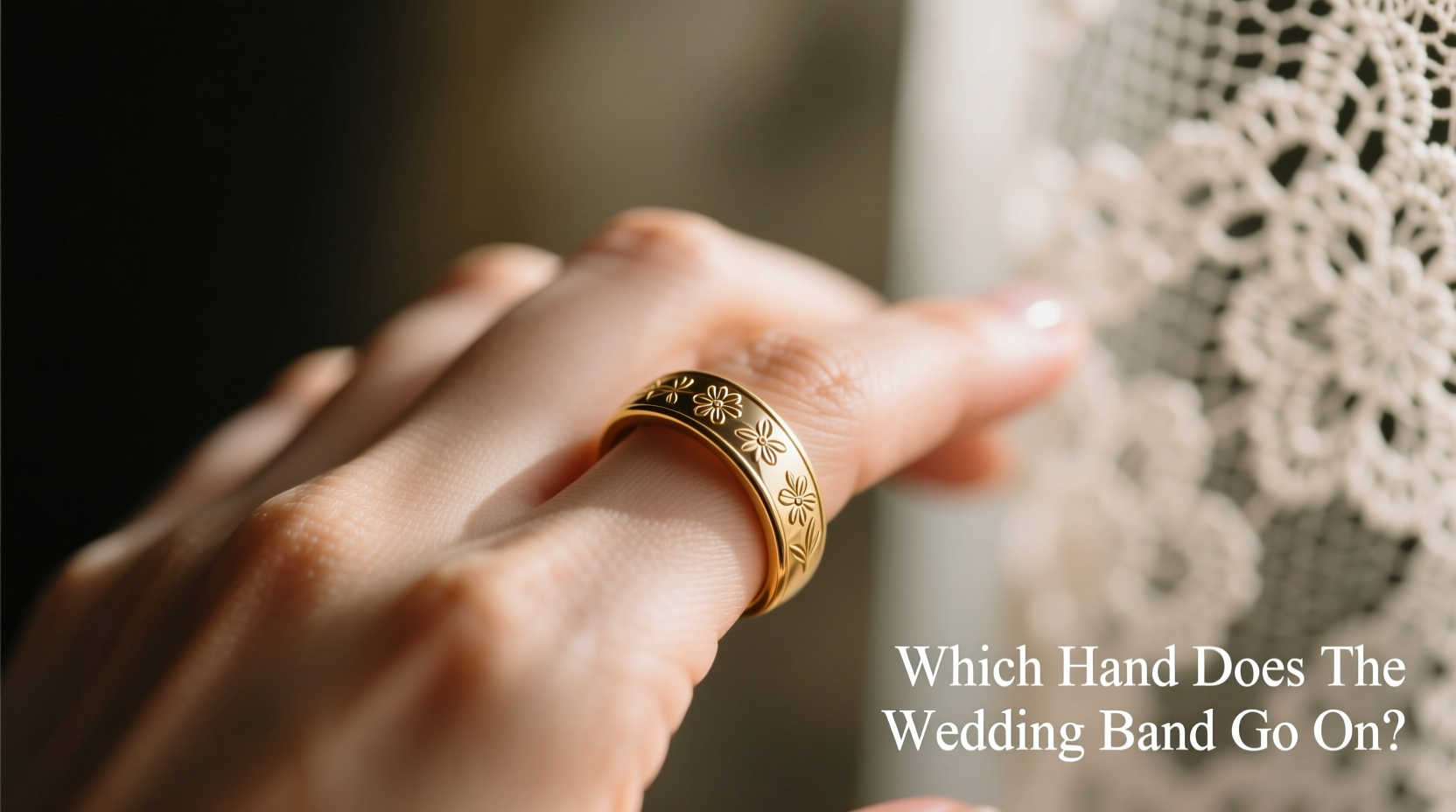 where does the wedding band go