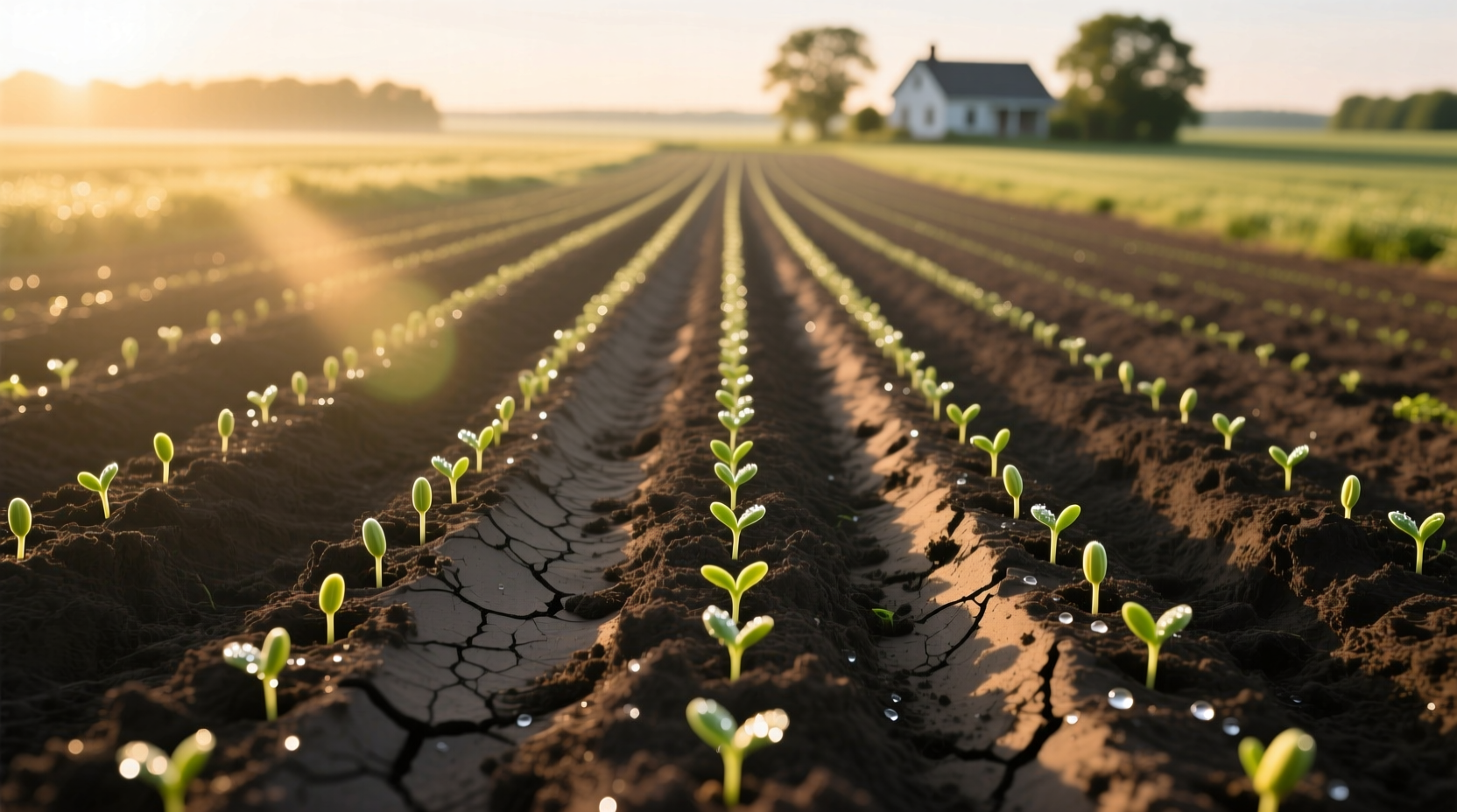 Row of Planted Seeds in a Farm: Science & Best Practices