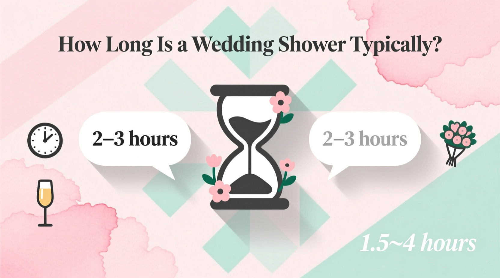 how long is a wedding shower