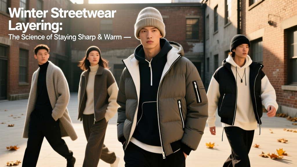 Winter Streetwear Layering: The Science of Staying Sharp & Warm