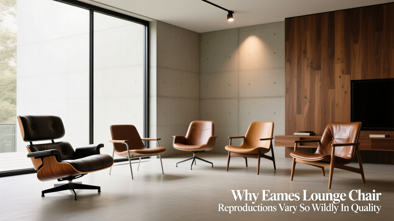Eames Lounge Reproductions: Quality Varies