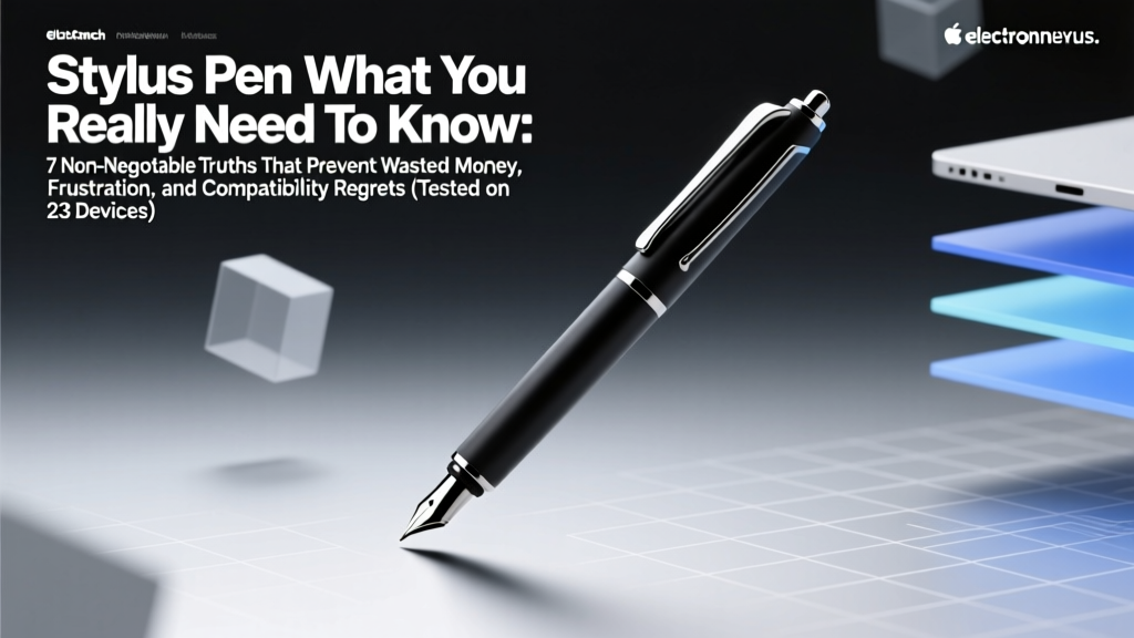 Stylus Pen What You Really Need To Know: 7 Non-Negotiable Truths That Prevent Wasted Money, Frustration, and Compatibility Regrets (Tested on 23 Devices)