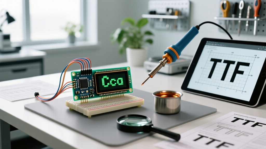 Custom Arduino Font Guide: Convert TTF for OLED & TFT Displays