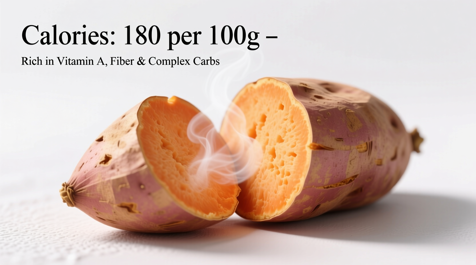 calories of a baked sweet potato