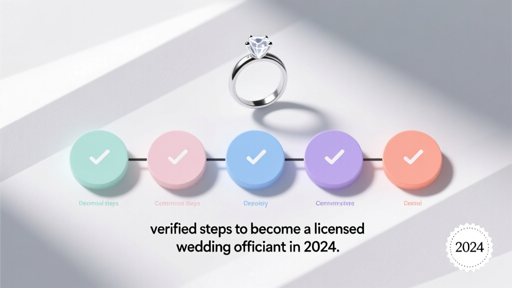 Licensed Wedding Officiant: 5 Steps (2026)