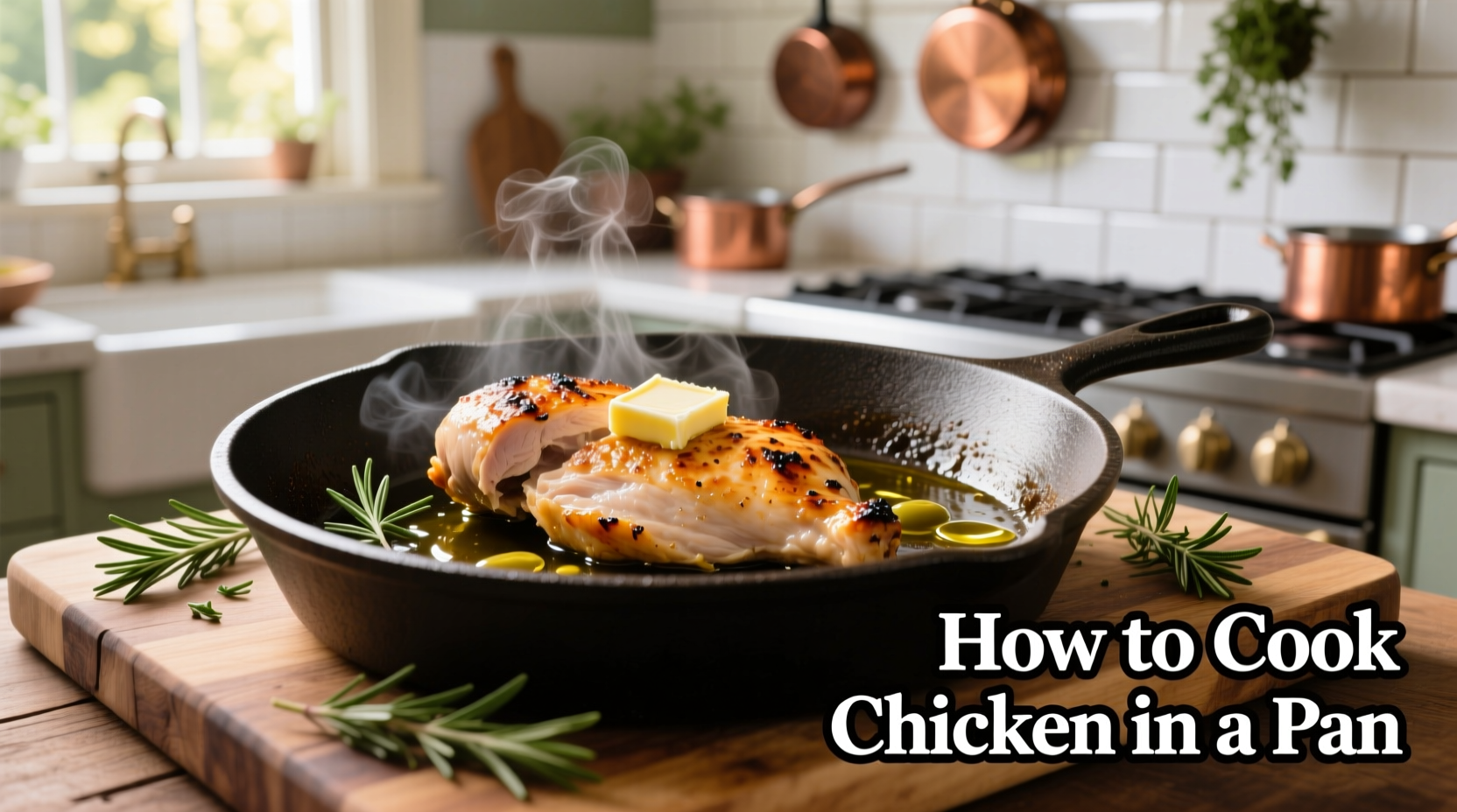 how do you cook chicken in a pan