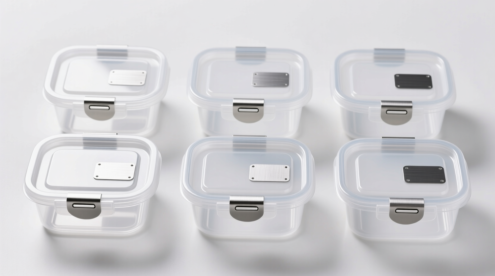 label reusable containers with pull tab labels