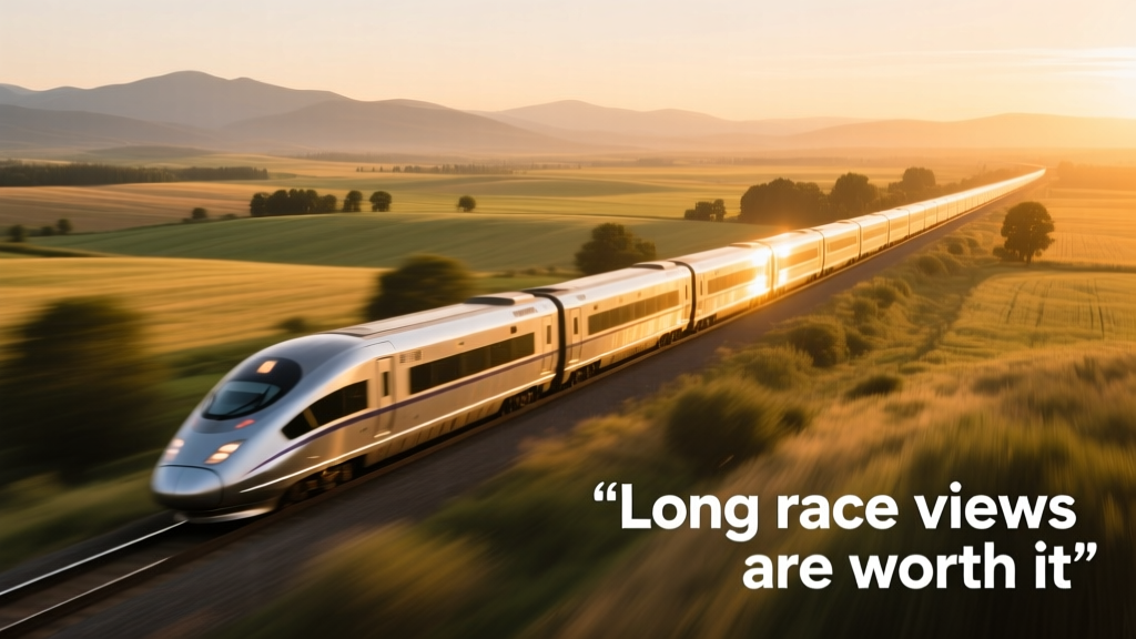 Long Race Views Are Worth It: Why Extended Transit Time Delivers Tangible Value in Modern Logistics