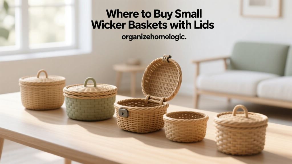 Where to Buy Small Wicker Baskets with Lids (2024 Guide)