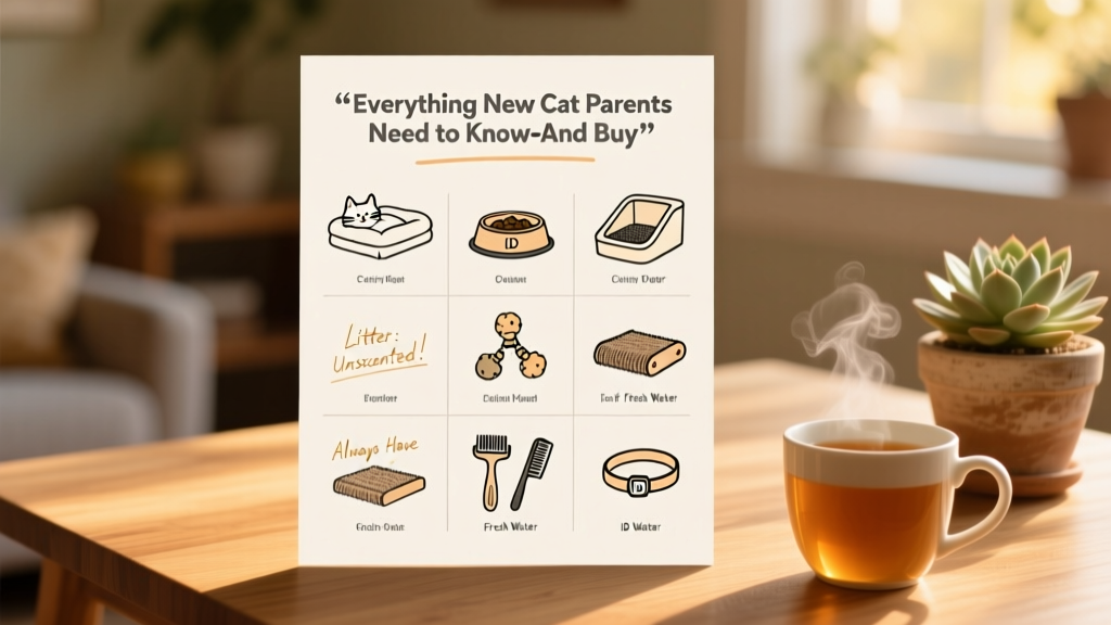 Cat Adoption Checklist: Everything New Cat Parents Need to Know—and Buy
