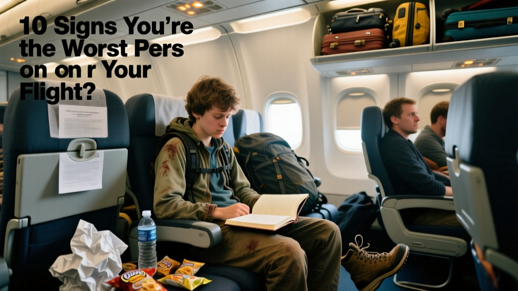 10 Signs You’re the Worst Person on Your Flight (And How to Fix It)