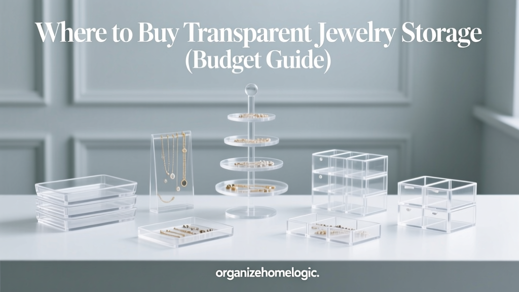 Where to Buy Transparent Jewelry Storage (Budget Guide)