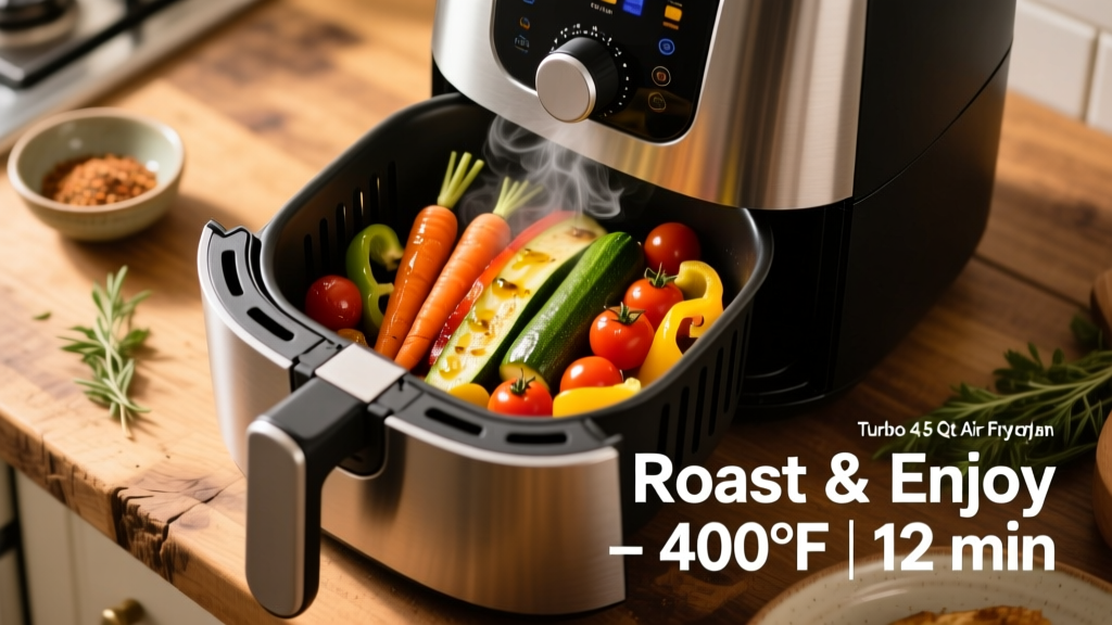 How to Cook in a Chefman Turbo 4.5 Qt Air Fryer