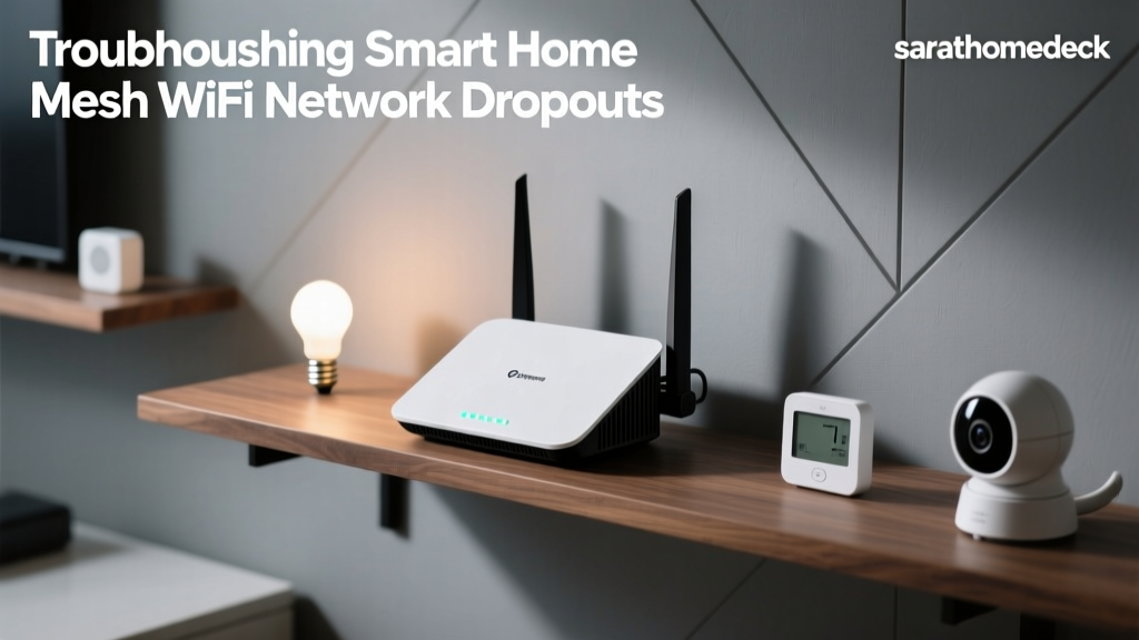 Troubleshooting Smart Home Mesh WiFi Network Dropouts