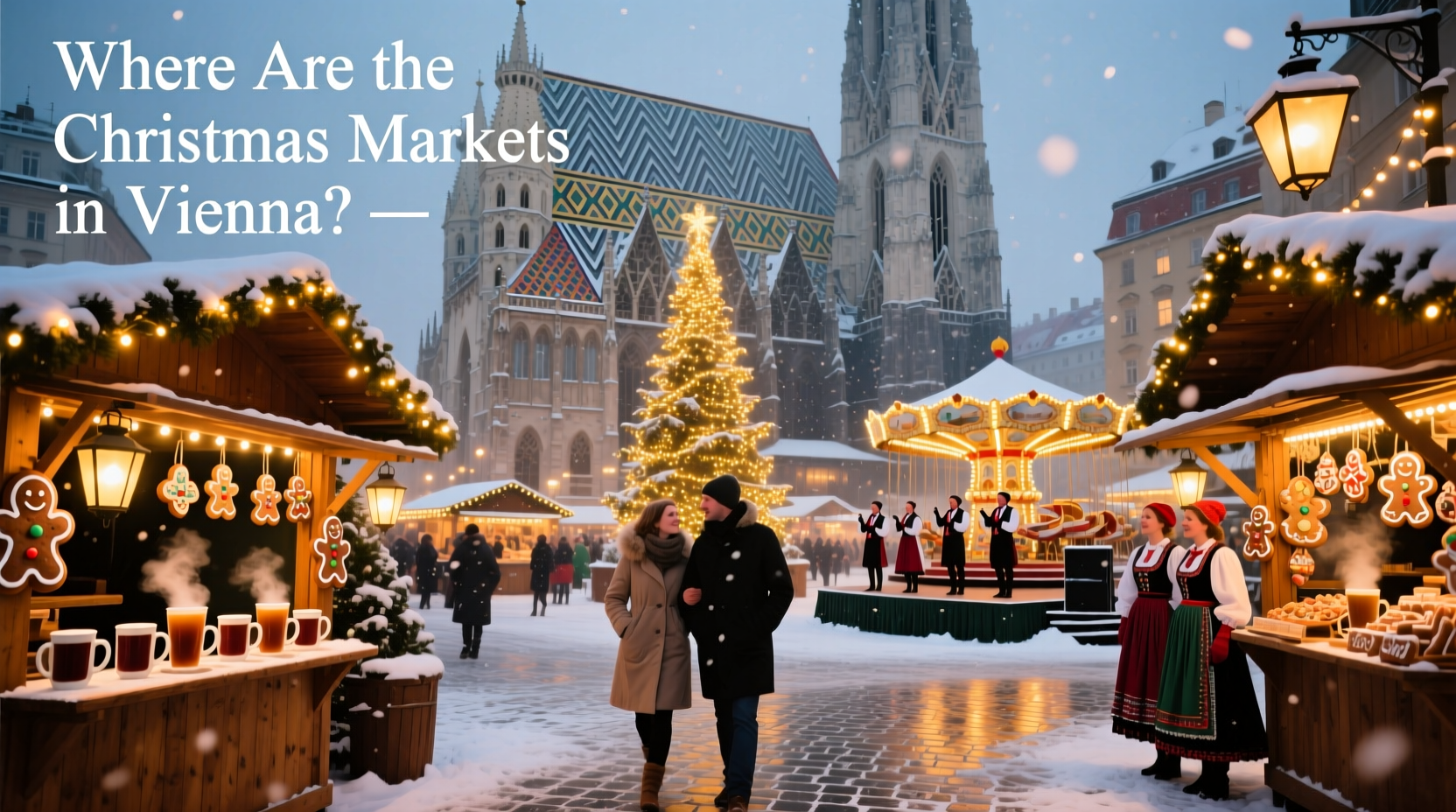 where are the christmas markets in vienna
