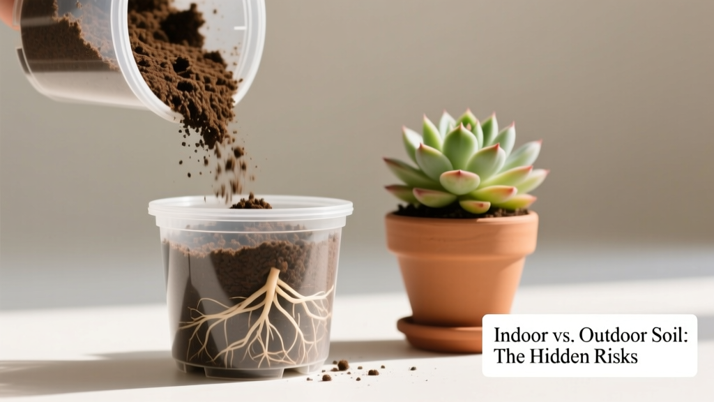Indoor Potting Mix for Outdoor Plants: Truth & Fixes
