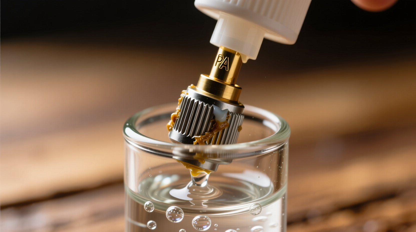 unclog spray paint nozzles with an overnight soak in pa