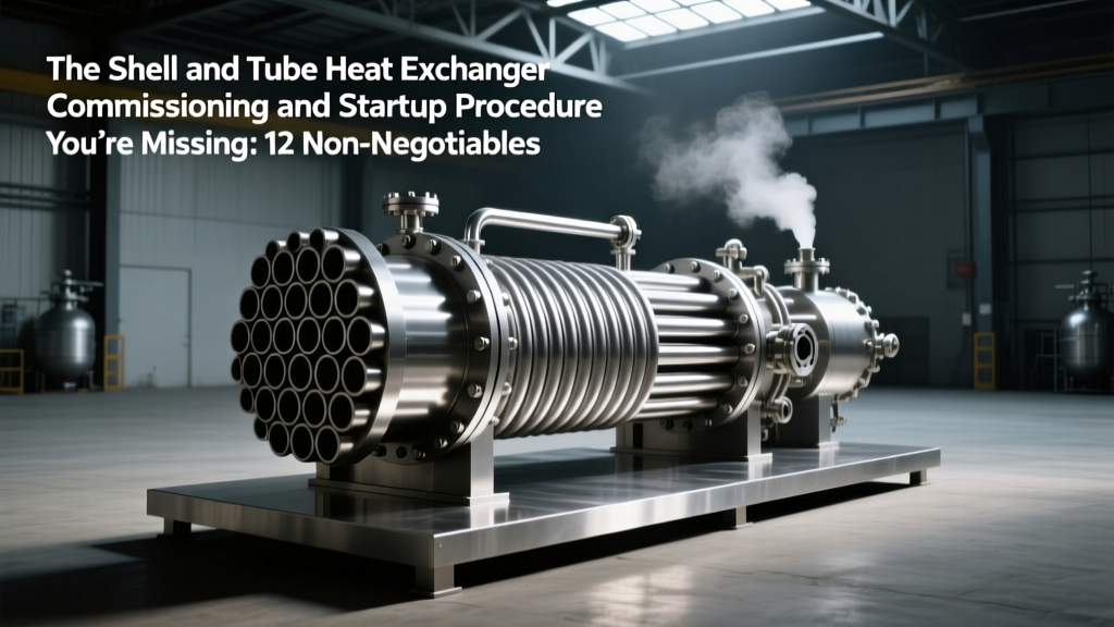 Shell & Tube Heat Exchanger Startup: 12 TEMA/API Steps