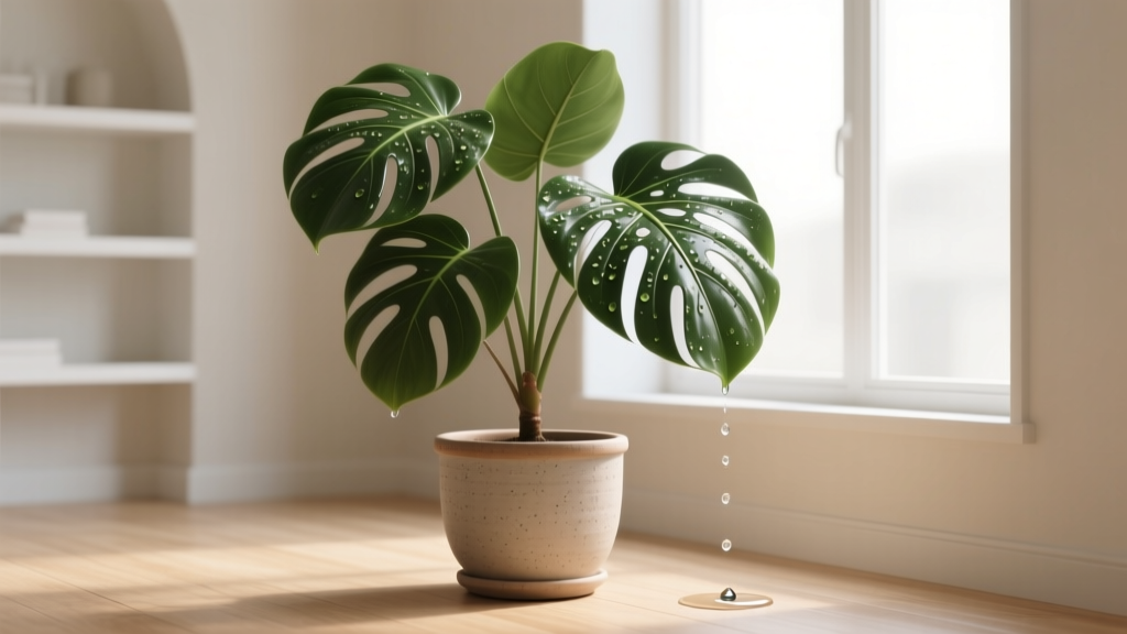 How to Water Large Indoor Plants in Bright Light
