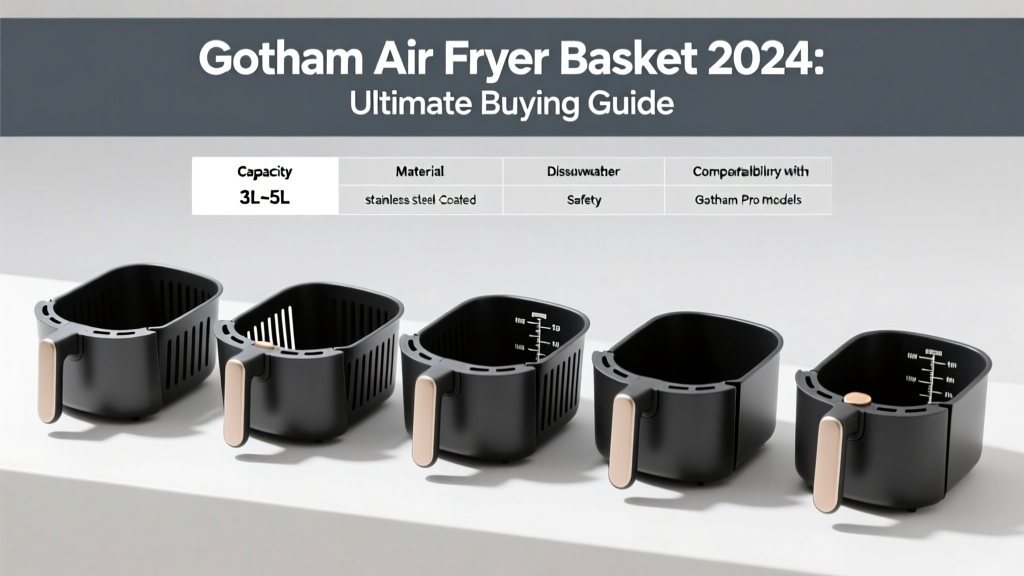 Where to Buy a Gotham Air Fryer Basket (2024 Guide)