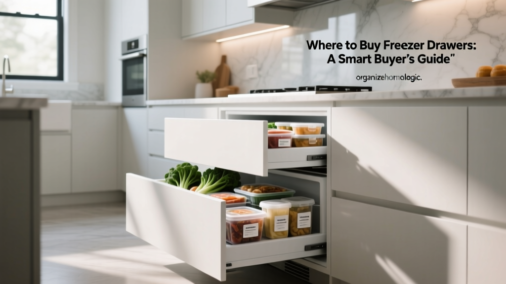 Where to Buy Freezer Drawers: A Smart Buyer’s Guide