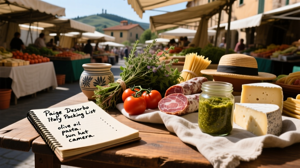 Paige DeSorbo’s Italy Packing List: A Culinary Travel Writer’s Real-World Essentials Guide