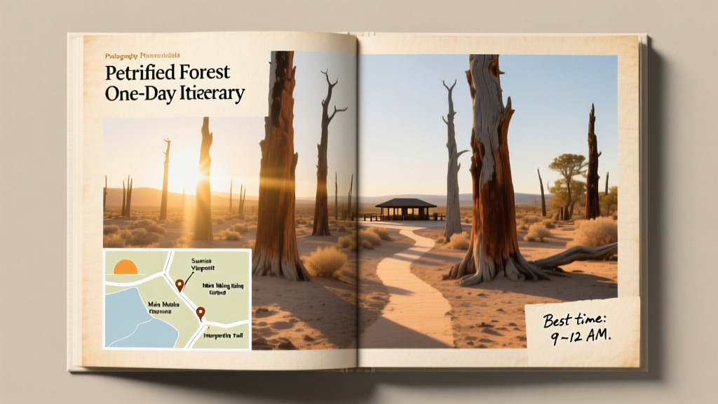 Petrified Forest One Day Itinerary Travel Guide: A Practical, Logistically Optimized Visit