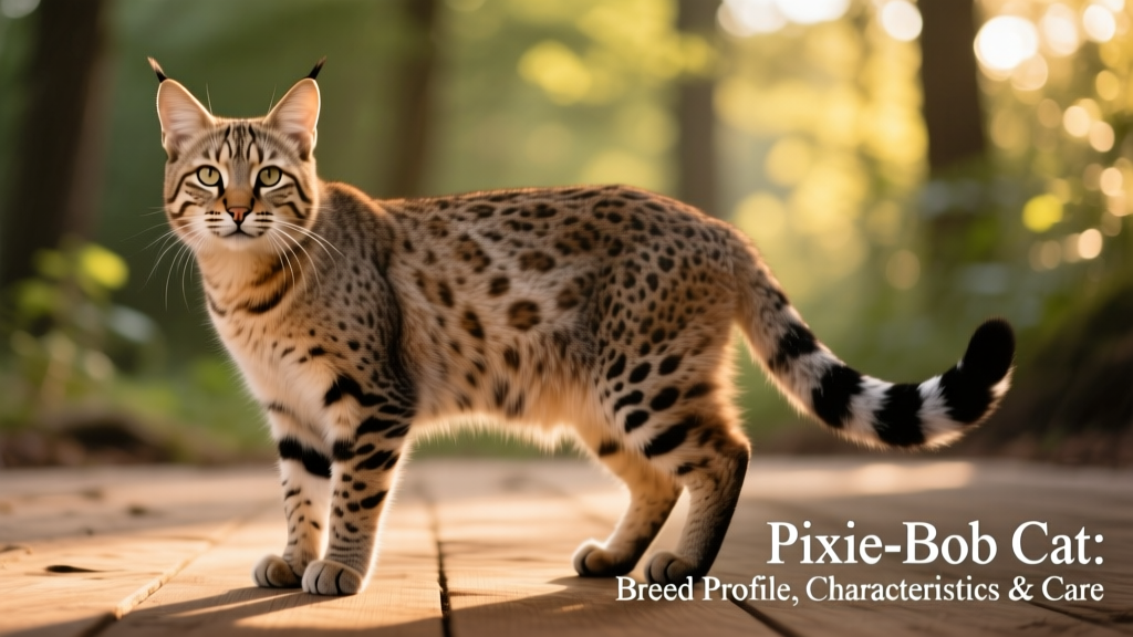 Pixie-Bob: Cat Breed Profile, Characteristics & Care