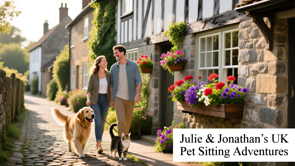 A picturesque stone cottage street in Malmesbury with flower boxes and historic architecture