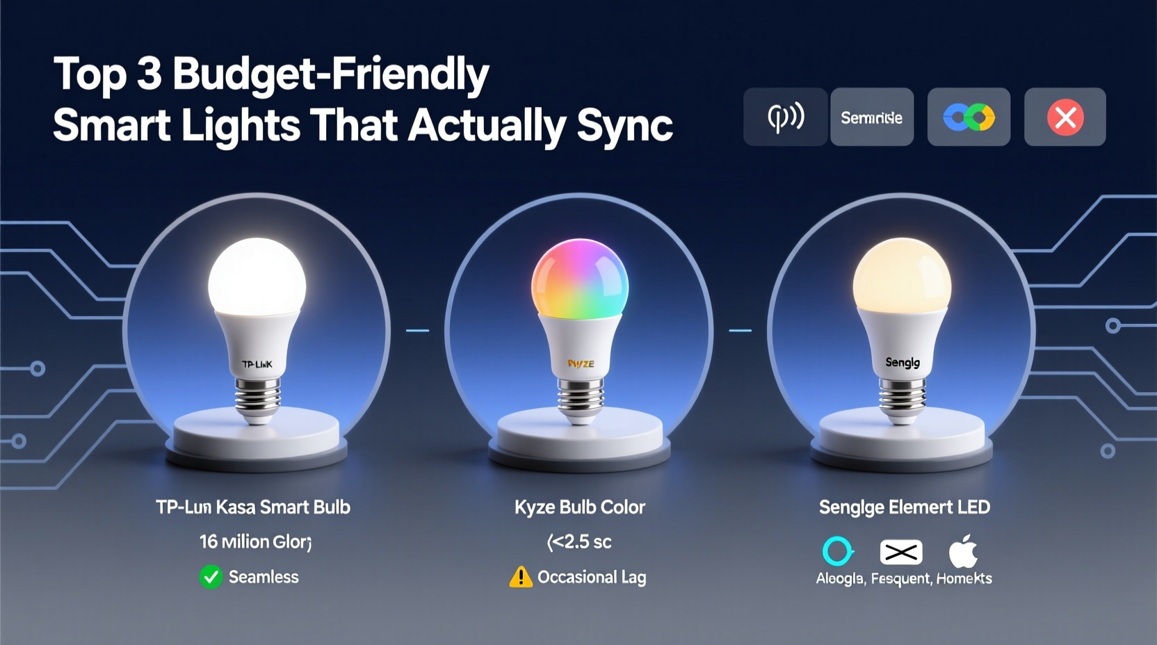 budget friendly alternatives to hue lights that actually sync well