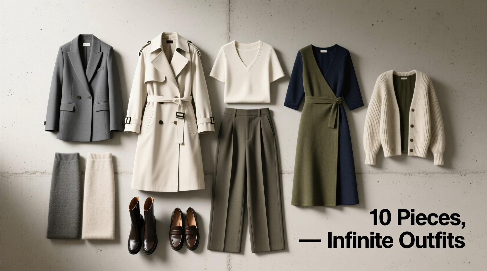 how to create a capsule wardrobe with only 10 pieces versatile picks included