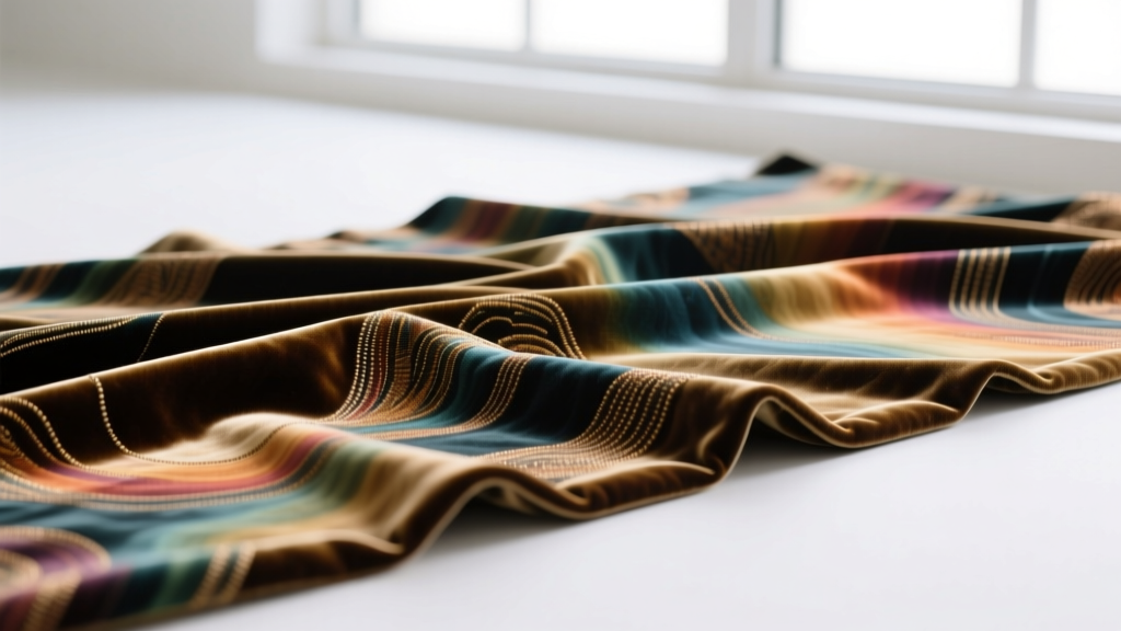 Printed Velvet Material: Innovation, Sustainability & Design Power
