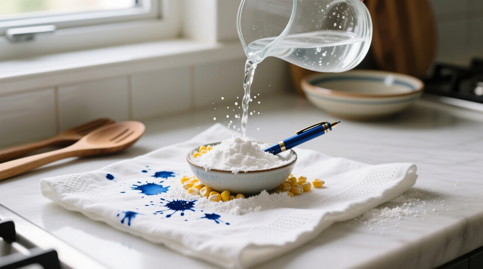 eco friendly ink stain removal for cotton napkins