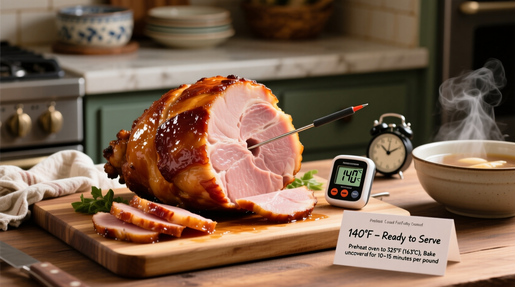 how long to cook a fully cooked ham