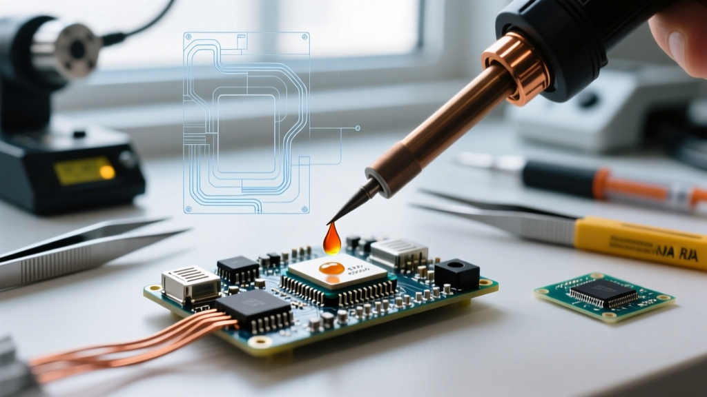 How to Use Rosin Soldering Flux for Delicate PCB Rework