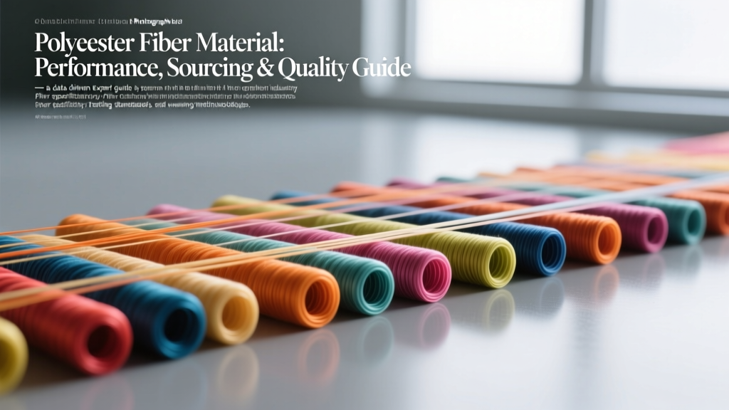 Polyester Fiber Material: Performance, Sourcing & Quality Guide