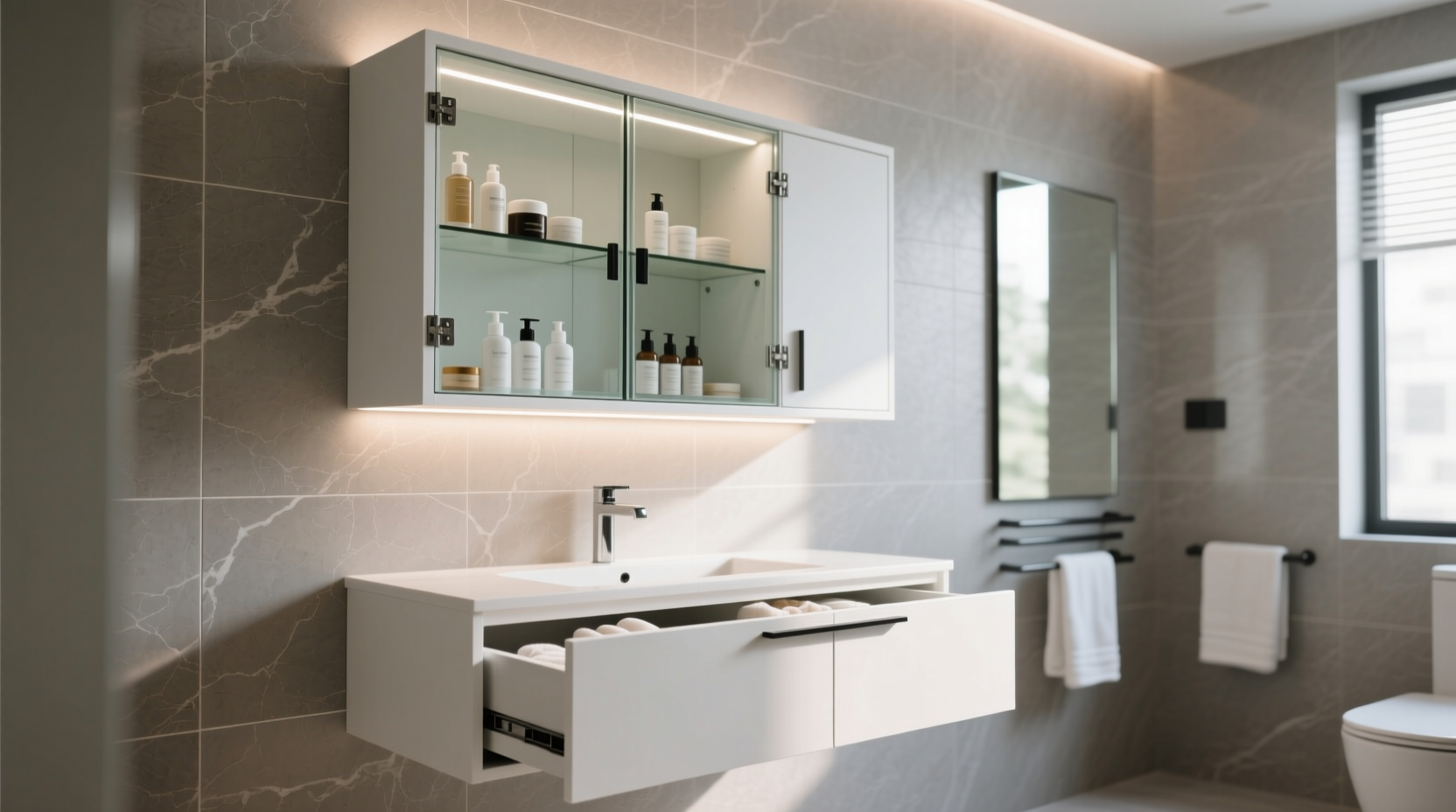 bathroom storage cabinets