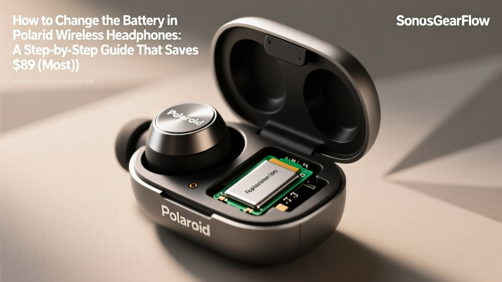 Polaroid Wireless Headphones Battery Replacement (2026)