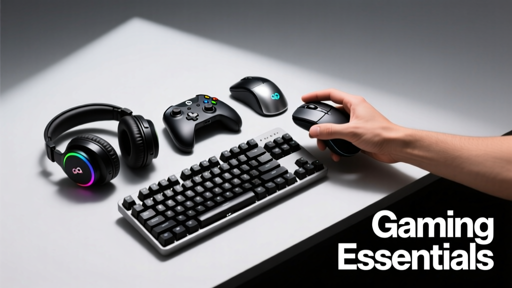 Right Gaming Essentials: Precision Hardware, Ergonomic