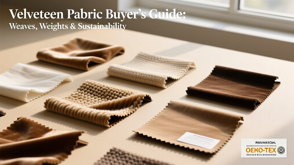 Velveteen Fabric Buyer’s Guide: Weaves, Weights & Sustainability